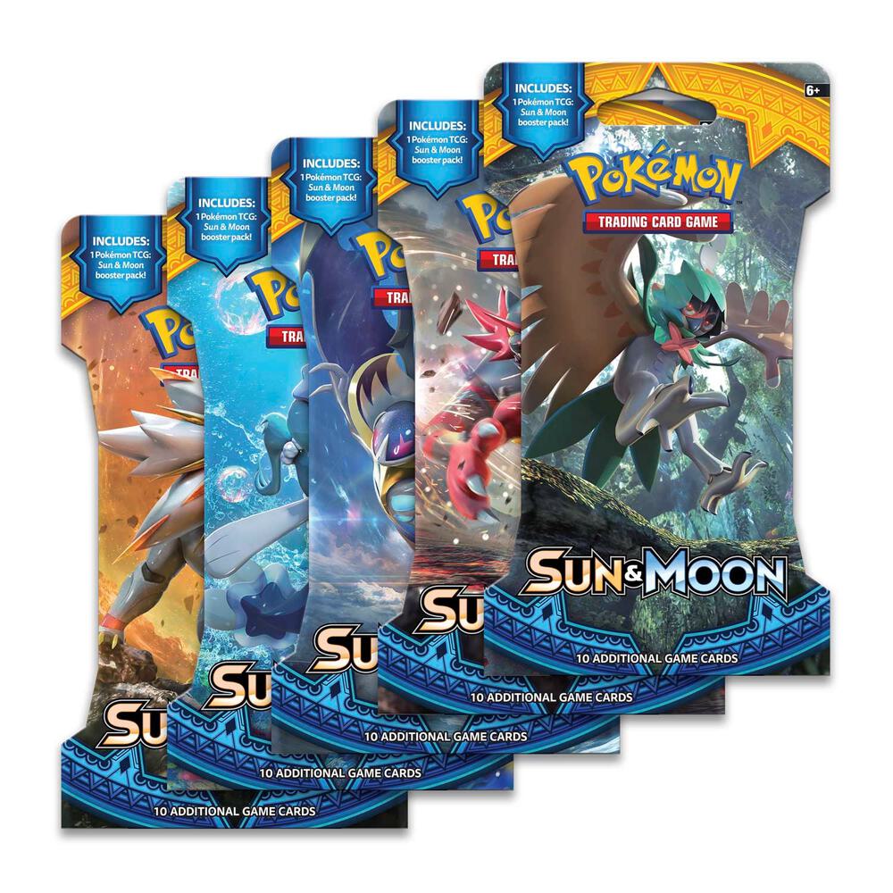 Sun & Moon - Sleeved Booster Pack