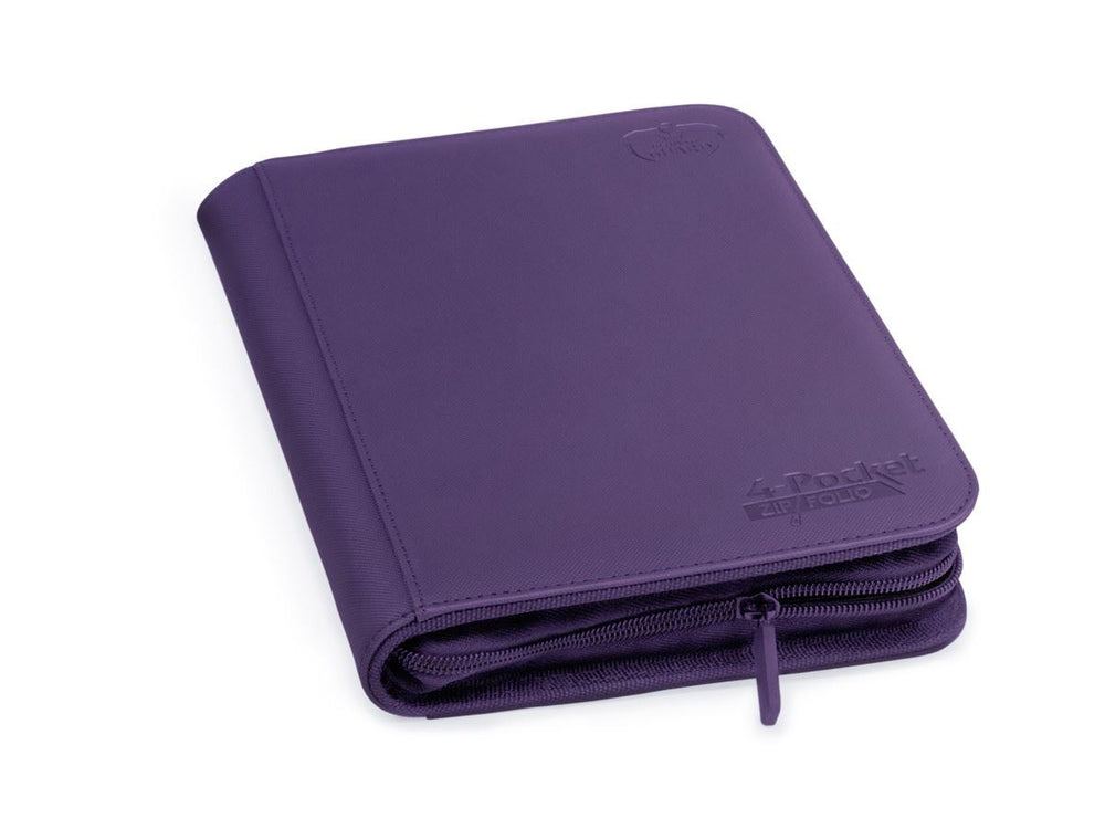 Ultimate Guard 4-Pocket Zipfolio Xenoskin Purple