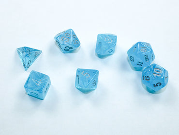 Luminary™ Mini-hedral™ Sky/silver 7-Die set