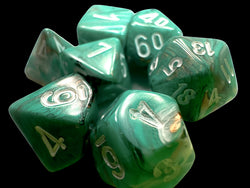 Marble Mini-hedral™ Oxi-Copper™/white 7-Die Set