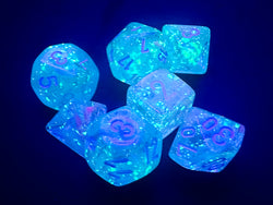 Nebula® Mini-hedral™ Wisteria/white 7-Die set