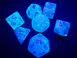 Luminary™ Mini-hedral™ Sky/silver 7-Die set