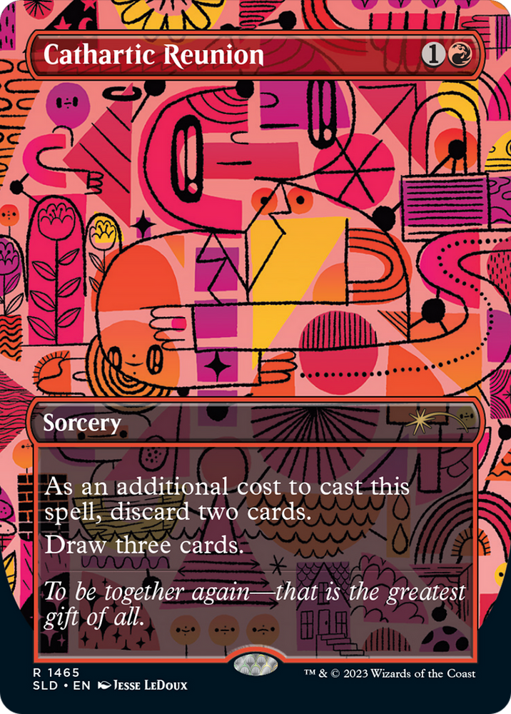 Cathartic Reunion (1465) (Rainbow Foil) [Secret Lair Drop Series]