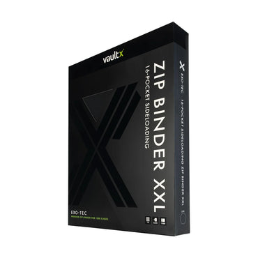 Vault X 16-Pocket Zip Binder XXL - Black
