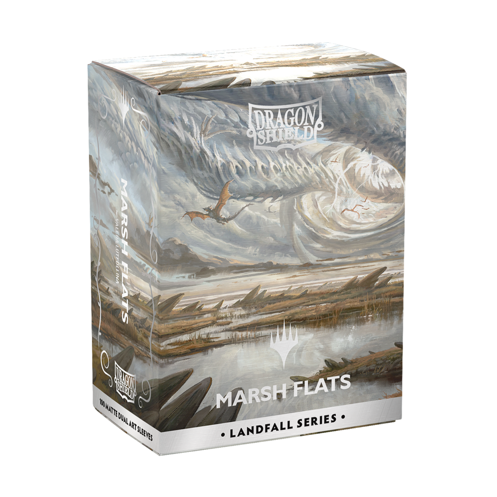 Dragon Shield: Standard 100ct Sleeves - Landfall Series - Marsh Flats (Dual Matte)
