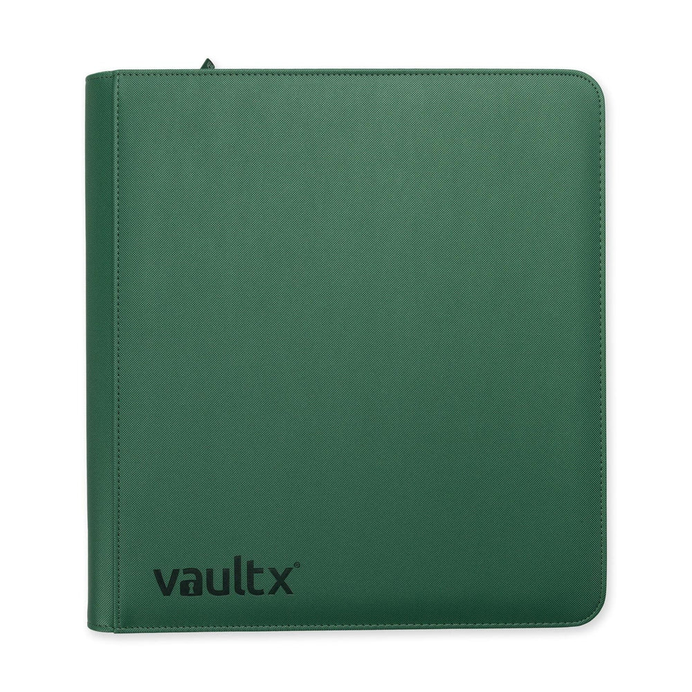 Vault X Exo-Tec 12-Pocket Zip Binder - Metallic Green