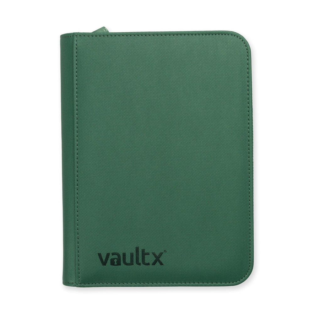 Vault X Exo-Tec 4-Pocket Zip Binder - Metallic Green
