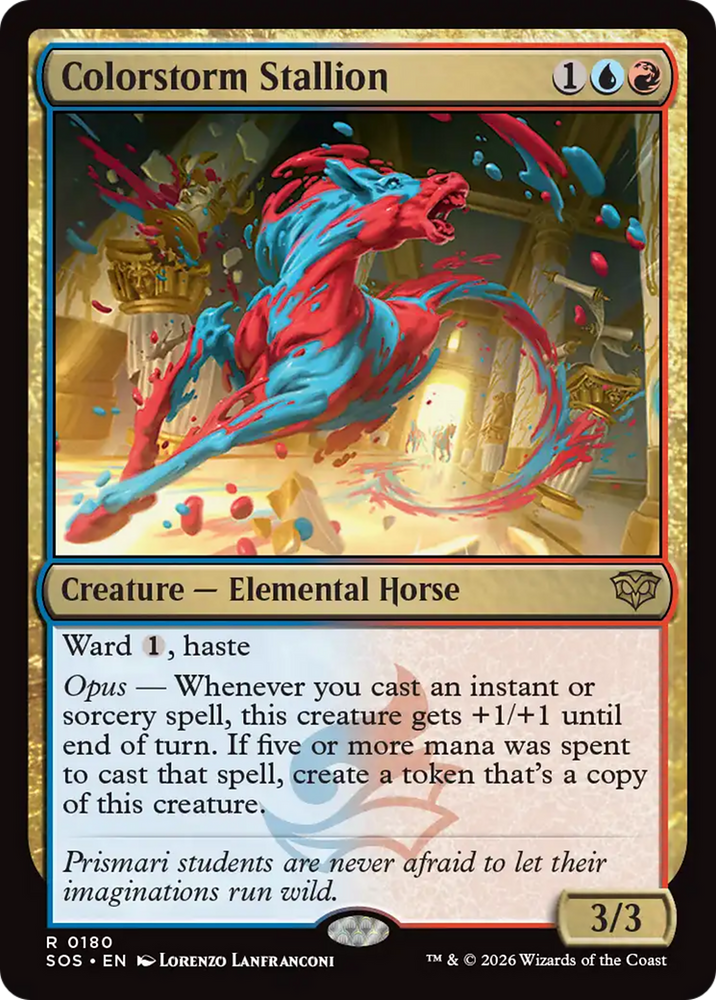 Colorstorm Stallion [Secrets of Strixhaven]