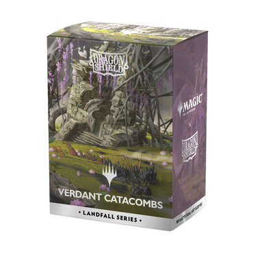 Dragon Shield: Standard 100ct Sleeves - Landfall Series - Verdant Catacomb (Dual Matte)