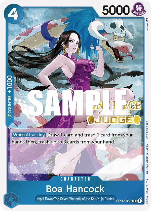 Boa Hancock (OP02-059) (Judge) [One Piece Promotion Cards]