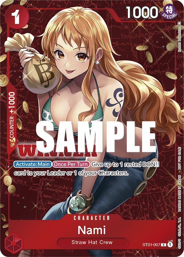Nami (ST01-007) (Tournament Pack Vol. 3) [Winner] [One Piece Promotion Cards]