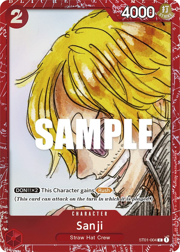 Sanji (ST01-004) [One Piece Film: Red]