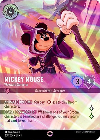 Mickey Mouse - Wayward Sorcerer (Enchanted) (208/204) [The First Chapter]
