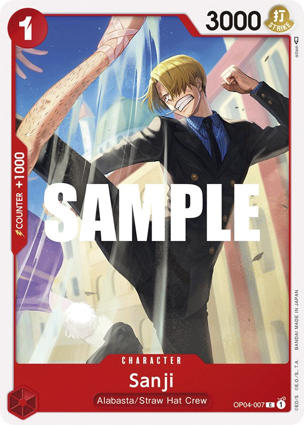 Sanji (OP04-007) [Kingdoms of Intrigue]