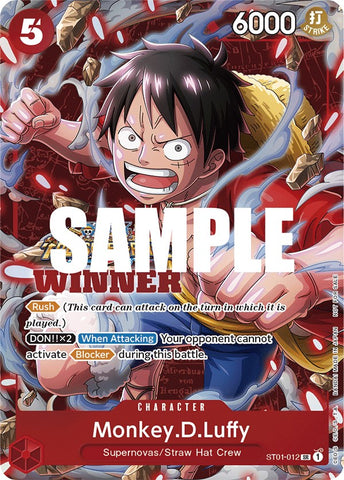 Monkey.D.Luffy (ST01-012) (Winner Pack Vol. 5) [One Piece Promotion Cards]