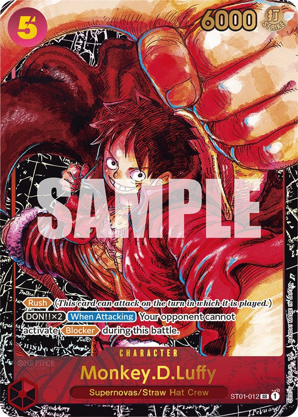 Monkey.D.Luffy (ST01-012) (Alternate Art) [Starter Deck: Straw Hat Crew]