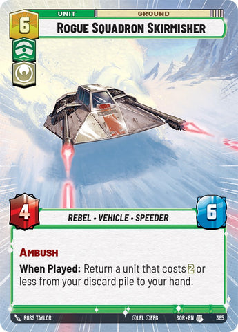 Rogue Squadron Skirmisher (Hyperspace) (365) [Spark of Rebellion]
