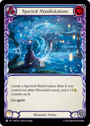 Spectral Manifestations (Blue) [MST154] (Part the Mistveil)  Rainbow Foil