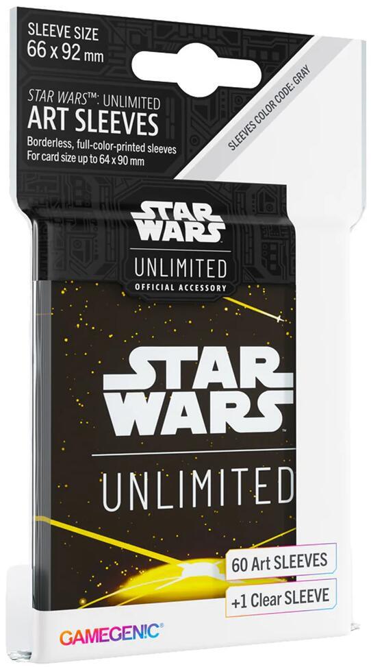 Star Wars: Unlimited Art Sleeve Card Back Yellow