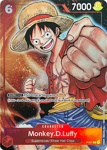 Monkey.D.Luffy (P-001) (Premium Card Collection -BANDAI CARD GAMES Fest. 23-24 Edition-) [One Piece Promotion Cards]
