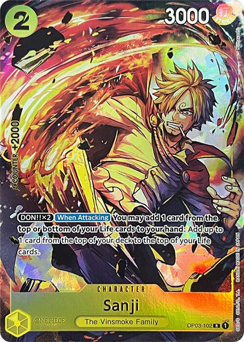 Sanji (OP03-102) (Premium Card Collection -BANDAI CARD GAMES Fest. 23-24 Edition-) [One Piece Promotion Cards]