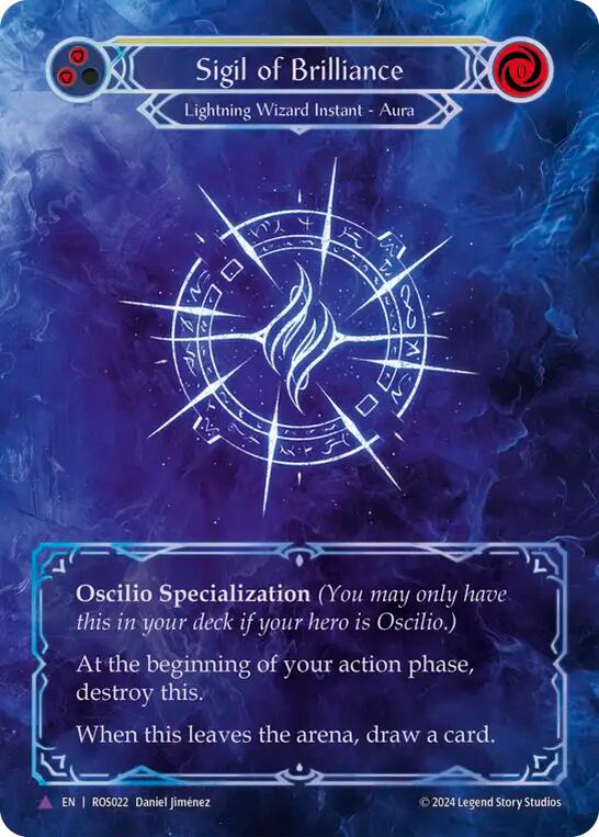 Sigil of Brilliance (Marvel) [ROS022] (Rosetta) Cold Foil