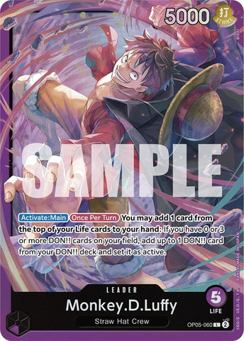 Monkey.D.Luffy (OP05-060) [Starter Deck: PURPLE Monkey.D.Luffy]