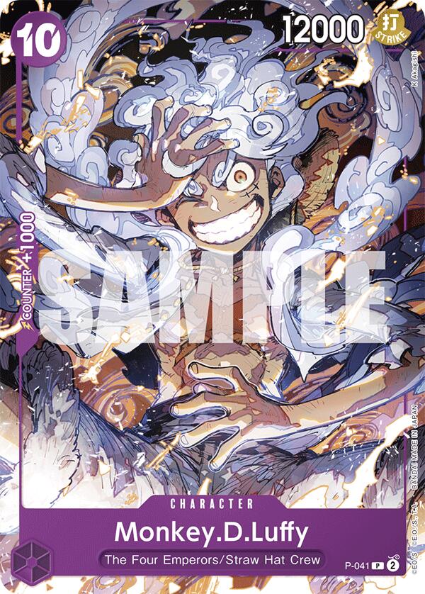 Monkey.D.Luffy (P-041) [Starter Deck: PURPLE Monkey.D.Luffy]