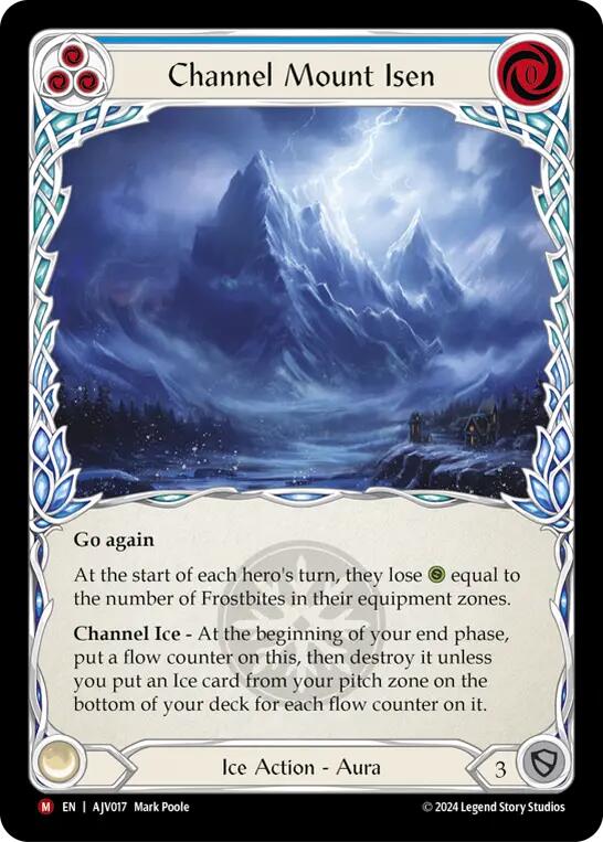 Channel Mount Isen [AJV017] (Armory Deck: Jarl Vetreidi)  Rainbow Foil