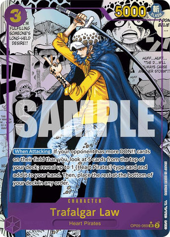 Trafalgar Law (OP05-069) (Manga) [Premium Booster -The Best-]