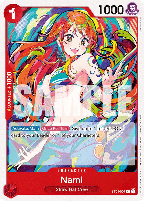 Nami (ST01-007) (2025 New Year Event) [One Piece Promotion Cards]