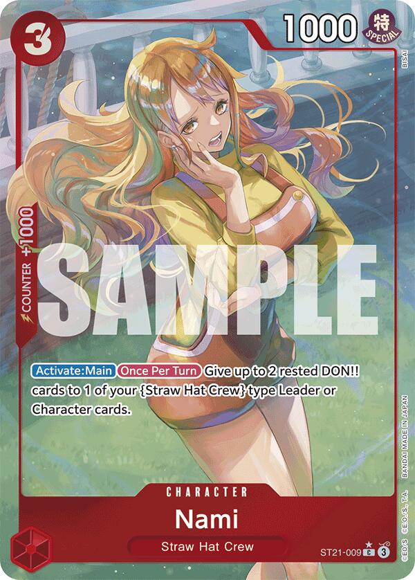Nami (ST21-009) (Parallel) [Starter Deck EX: Gear 5]