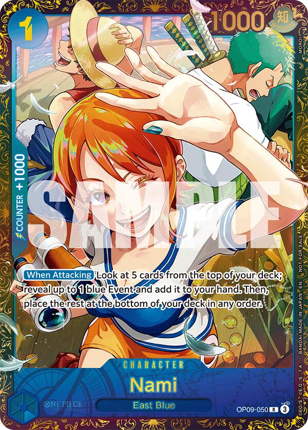 Nami (OP09-050) (Championship 25-26 Regionals Season 1) [One Piece Promotion Cards]