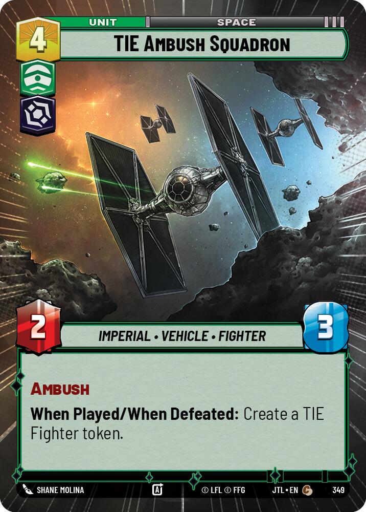TIE Ambush Squadron (349) (Hyperspace) (349) [Jump to Lightspeed]