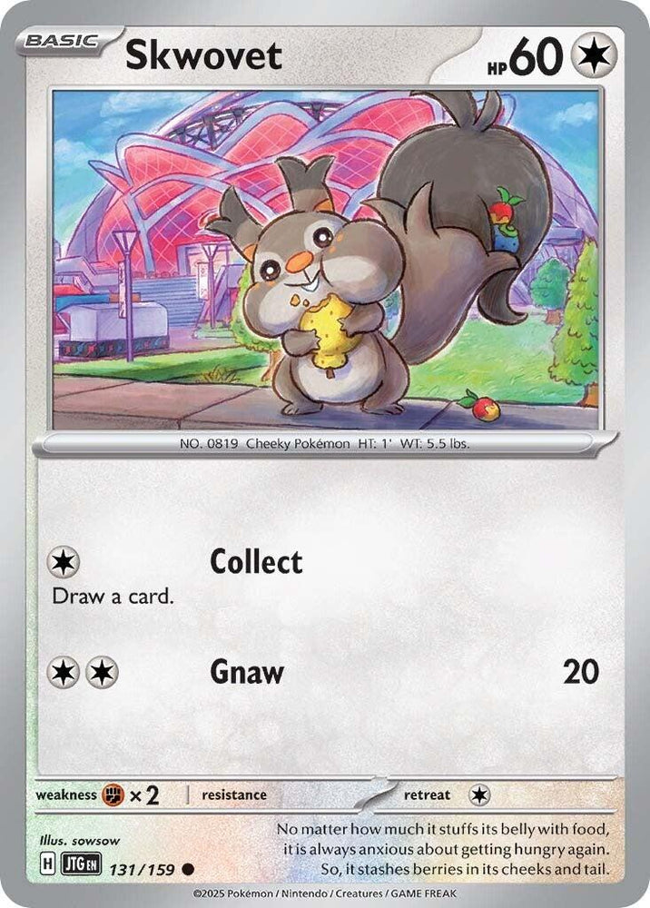 Skwovet (131/159) [Scarlet & Violet: Journey Together]