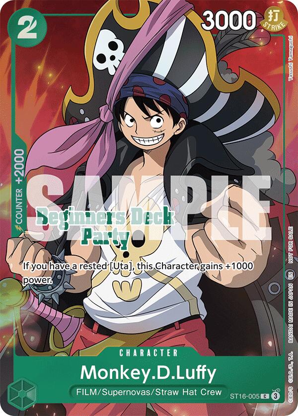 Monkey.D.Luffy (ST16-005) [Winner] [One Piece Promotion Cards]
