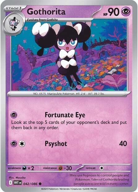 Gothorita (042/086) [Scarlet & Violet: White Flare]