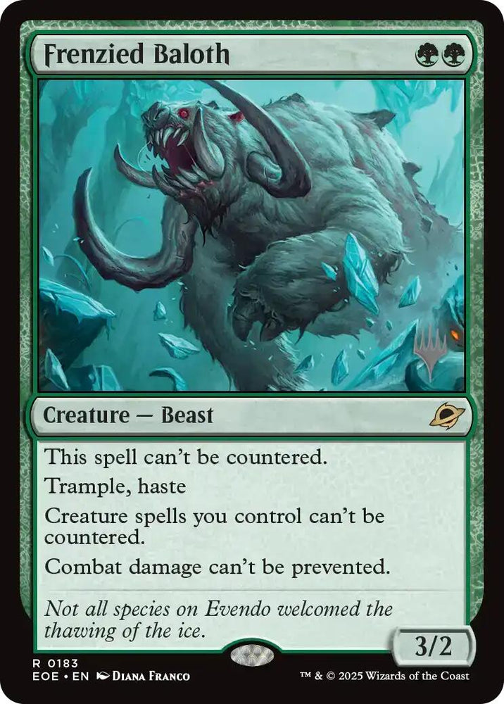Frenzied Baloth [Edge of Eternities Promo Pack]
