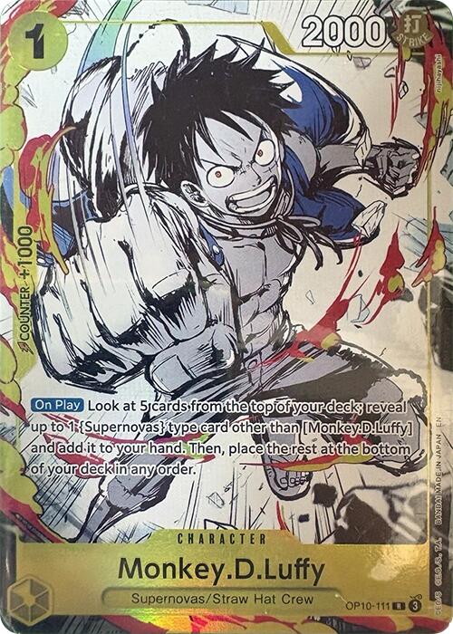 Monkey.D.Luffy (OP10-111) (Premium Card Collection -6 assort vol.1-) [One Piece Promotion Cards]