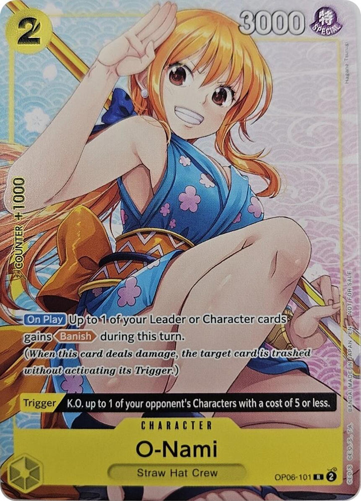 O-Nami (OP06-101) (Welcome Pack Vol. 2) [One Piece Promotion Cards]