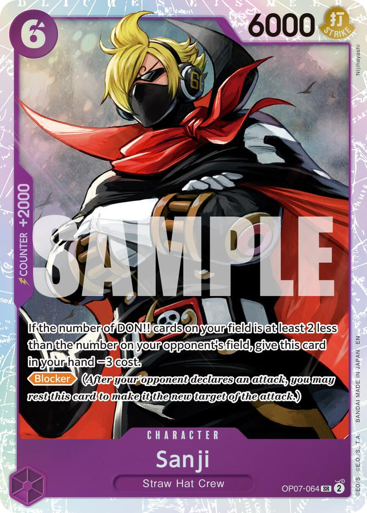 Sanji (OP07-064) (Reprint) [Premium Booster -The Best- Vol. 2]