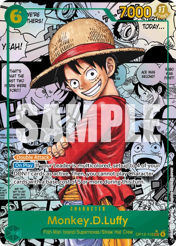 Monkey.D.Luffy (Super Alternate Art) [Carrying On His Will]