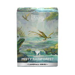 Dragon Shield: Standard 100ct Sleeves - Landfall Series - Misty Rainforest (Dual Matte)