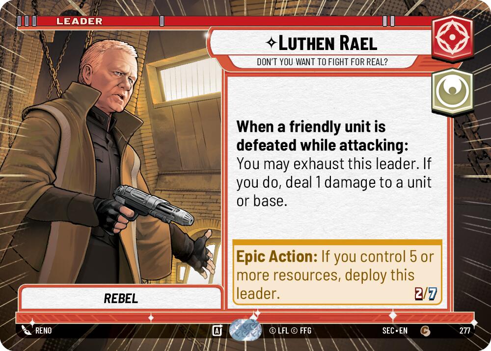 Luthen Rael - Don't You Want To Fight For Real? (Hyperspace) (277) (277) [Secrets of Power]