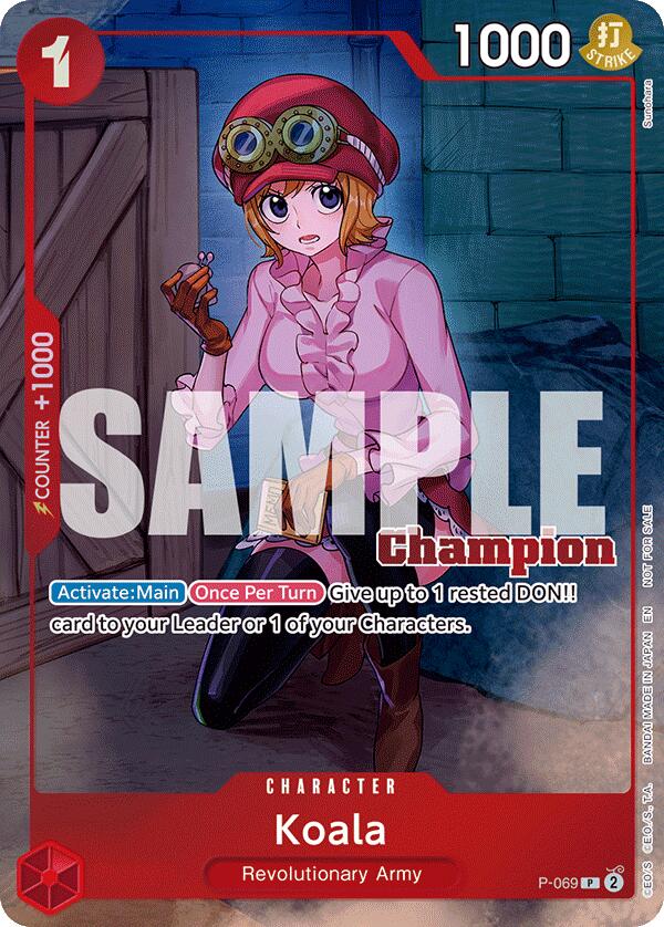 Koala (CS 25-26 Winner Card Set 2) [One Piece Promotion Cards]