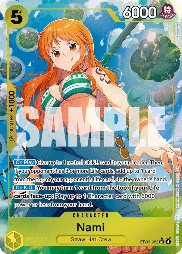 Nami (EB03-053) (Alternate Art) [Extra Booster: One Piece Heroines Edition]