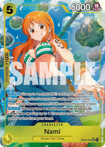 Nami (EB03-053) (Alternate Art) [Extra Booster: One Piece Heroines Edition]