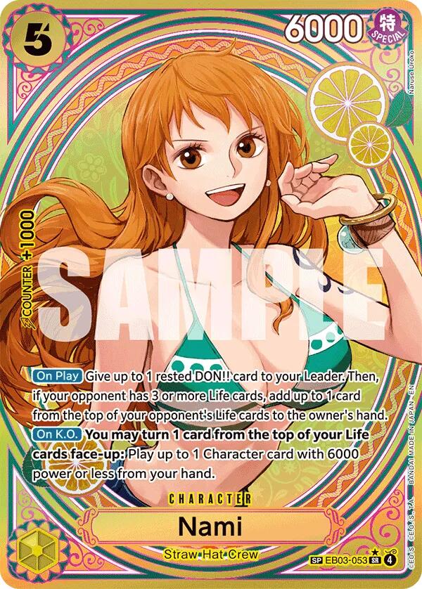 Nami (EB03-053) (SP) [Extra Booster: One Piece Heroines Edition]