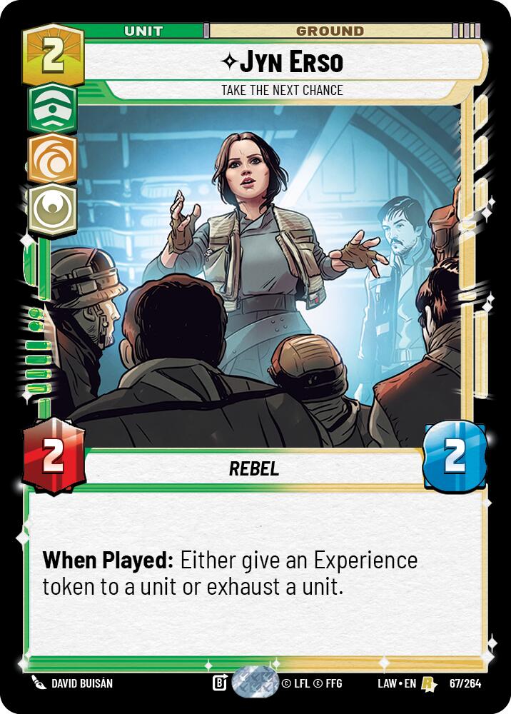 Jyn Erso - Take the Next Chance (67/264) (67/264) [A Lawless Time]