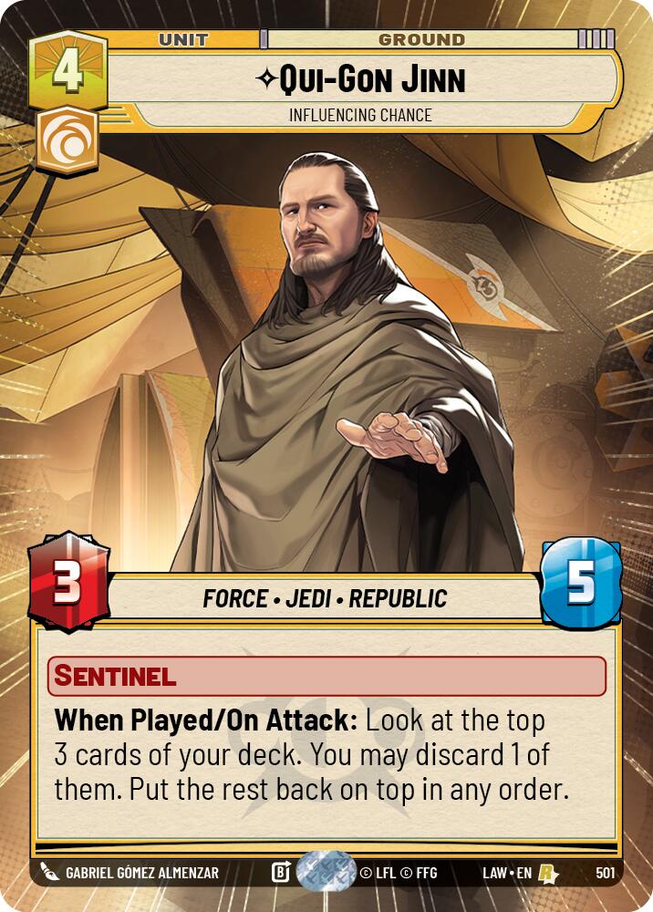 Qui-Gon Jinn - Influencing Chance (501) (Hyperspace) (501) [A Lawless Time]